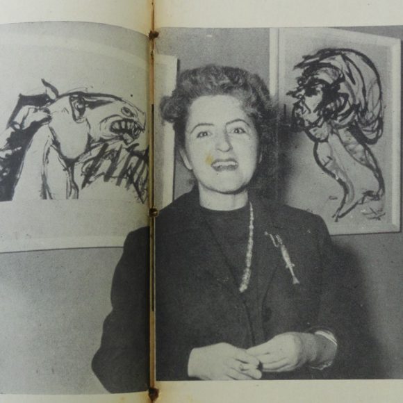 Exposición de Cristina Gálvez en el IAC (1959)
