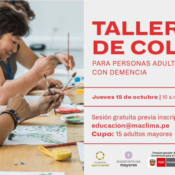 Taller de Collage para Adultos Mayores con demencia