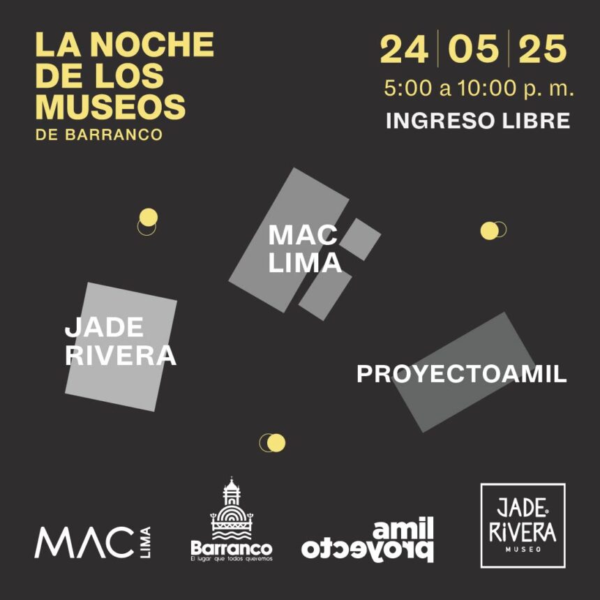 Noche de los Museos de Barranco 2025